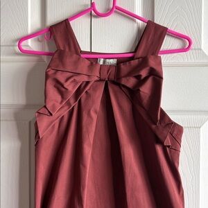 Hoss Intropia Bow Halter Dress US 4